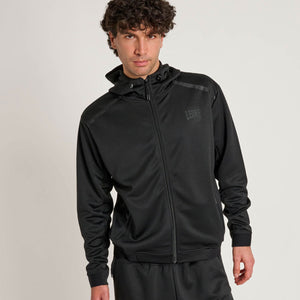 Felpa Leone Balck Lion con cappuccio ABX313 Nero-Combat Arena