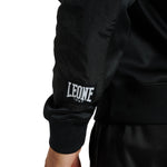 Bluza Leone Logo Wacs z kapturem ABX127 Czarna 