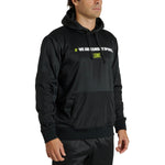 Bluza Leone Logo Wacs z kapturem ABX127 Czarna 