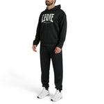 Bluza Leone Logo z kapturem ABX119 Czarna 
