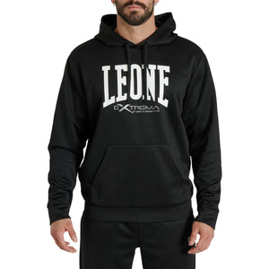 Bluza Leone Logo z kapturem ABX119 Czarna 