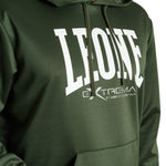 Bluza Leone Logo z kapturem ABX119 Zielona 