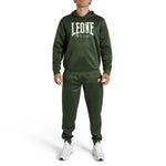 Bluza Leone Logo z kapturem ABX119 Zielona 