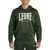 Bluza Leone Logo z kapturem ABX119 Zielona 