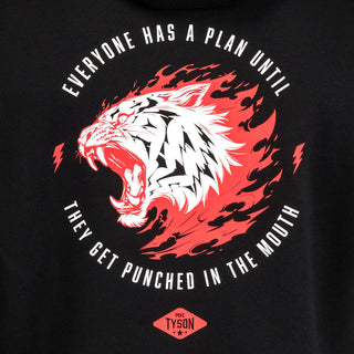 Felpa Venum x Mike Tyson Tiger con cappuccio Nero-Combat Arena
