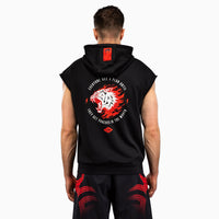 Felpa smanicata Venum x Mike Tyson Tiger con cappuccio Nero-Combat Arena