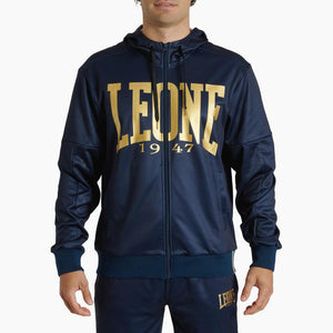 Bluza Leone DNA z kapturem ABX721 Niebieski 