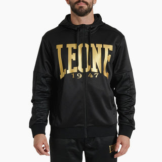 Bluza Leone DNA z kapturem ABX721 Czarna 