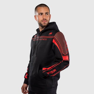Bluza z kapturem Venum UFC Fight Week Unity czarno-czerwona 