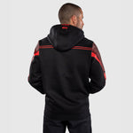 Bluza z kapturem Venum UFC Fight Week Unity czarno-czerwona 