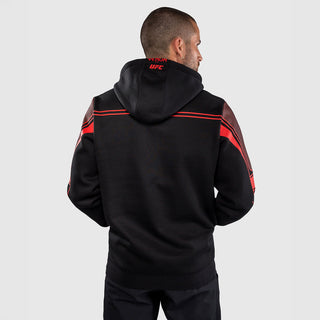 Bluza z kapturem Venum UFC Fight Week Unity czarno-czerwona 