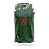 Podkoszulek Fairtex Koszulka NBA JS19 Zielona 