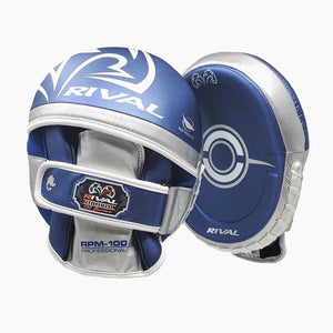 Tarcze Bokserskie Łapy Rival Professional RPM100 Niebiesko-Srebrny-Combat Arena
