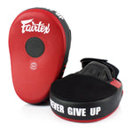 Tarcze Bokserskie Łapy Fairtex Zmaksymalizowana FMV13 Rosso-nero 