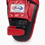 Tarcze Bokserskie Łapy Fairtex Pro Angular FMV8 Black-Red