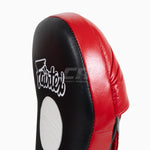 Tarcze Bokserskie Łapy Fairtex Pro Angular FMV8 Black-Red