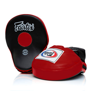 Tarcze Bokserskie Łapy Fairtex Ultimate Contoured FMV9 Czarny-czerwony 