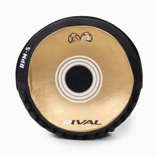 Tarcze Bokserskie Łapy Rival paraboliczne RPM5 2.0 Czarny-Złoty-Combat Arena