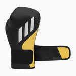 Rękawice bokserskie Adidas Speed Tilt 200 WAKO 10 Oz Czarny-żółty-biały 