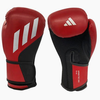 Rękawice bokserskie Adidas Speed Tilt 200 WAKO 10 Oz Czerwono-czarno-srebrny 