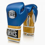 Guantoni Cleto Reyes Sparring CE6 Blu Zaffiro Oro-Combat Arena