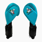 Guantoni Cleto Reyes Sparring CE6 Pitbull Edition Turchese-nero-Combat Arena