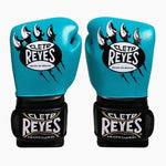 Guantoni Cleto Reyes Sparring CE6 Pitbull Edition Turchese-nero-Combat Arena