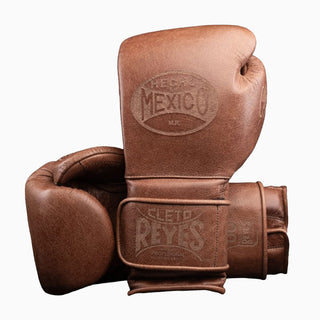 Guantoni Cleto Reyes Sparring CE6 Vintage Marrone-Combat Arena