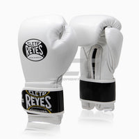 Rękawice bokserskie Cleto Reyes Sparring CE6 Biało-czarny-Combat Arena