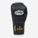 Guantoni Di Nardo con lacci 12 Oz Nero-argento scuro-Combat Arena