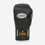 Guantoni Di Nardo con lacci 18 Oz Nero-marrone-Combat Arena