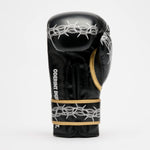 Rękawice bokserskie Leone IUTER Barbed Wire GN02IU Czarny-Combat Arena