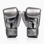 Rękawice do Muay Thai Fairtex BGV1C-Plus Gun Metallic-Combat Arena