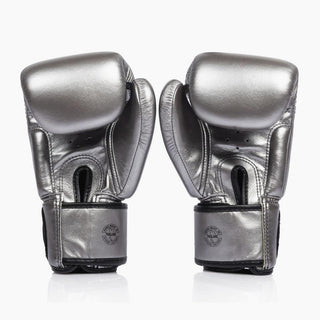 Rękawice do Muay Thai Fairtex BGV1C-Plus Gun Metallic-Combat Arena