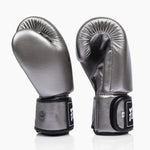 Rękawice do Muay Thai Fairtex BGV1C-Plus Gun Metallic-Combat Arena