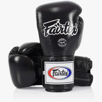Rękawice do Muay Thai Fairtex BGV5 Super Sparring Czarny-Combat Arena
