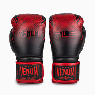 Guantoni RWS x Venum 2.0 Nero-rosso-Combat Arena
