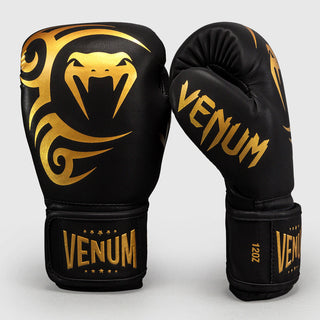 Guantoni Venum x Mike Tyson Replica Nero-oro-Combat Arena
