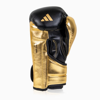 Rękawice bokserskie Adidas Hybrid 500 Pro z Rzep Czarny-złoty 