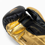 Rękawice bokserskie Adidas Hybrid 500 Pro z Rzep Czarny-złoty 