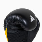 Rękawice bokserskie Adidas Speed Tilt 200 WAKO 10 Oz Czarny-żółty-biały 