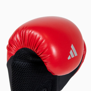 Rękawice bokserskie Adidas Speed Tilt 200 WAKO 10 Oz Czerwono-czarno-srebrny 