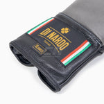 Rękawice bokserskie Di Nardo z sznurowadłami 16 Oz Szaro-czarny 