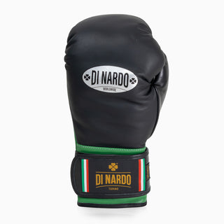 Rękawice bokserskie Di Nardo z Rzep 14 Oz Nero-verde 