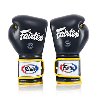 Rękawice bokserskie Fairtex Mexican Styl BGV9 Niebiesko-żółty 