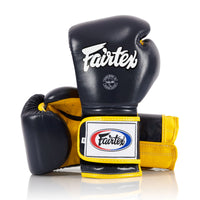 Rękawice bokserskie Fairtex Mexican Styl BGV9 Niebiesko-żółty 