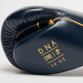 Rękawice bokserskie Leone DNA Premium GN002 Niebieski 