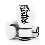 Rękawice do Muay Thai Fairtex BGV14 Biały 