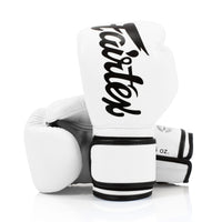 Rękawice do Muay Thai Fairtex BGV14 Biały 