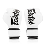 Rękawice do Muay Thai Fairtex BGV14 Biały 